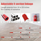 Spin Mop Heads Replacements for O Ceda EasyWring 1-Tank System, 4-Section - Image 4