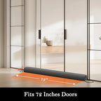 Sunolga 72" Door Draft Stopper Blocks Hot and Cold Air - Image 2