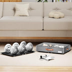 Under bed Storage With Wheels, Low profile 5.5 inches Height Storage Bins - Image 5