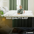 BGment Short Blackout Curtains 40 Inches Length - Image 2