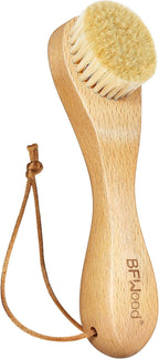 BFWood Laundry Stain Brush, Natural Soft Boar Bristles, Removes Tough Stains by BFWood
