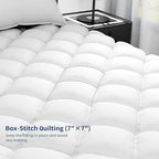 Sunflower Twin Mattress Pad, Hypoallergenic Cotton Mattress Cover College Dorm - Image 8