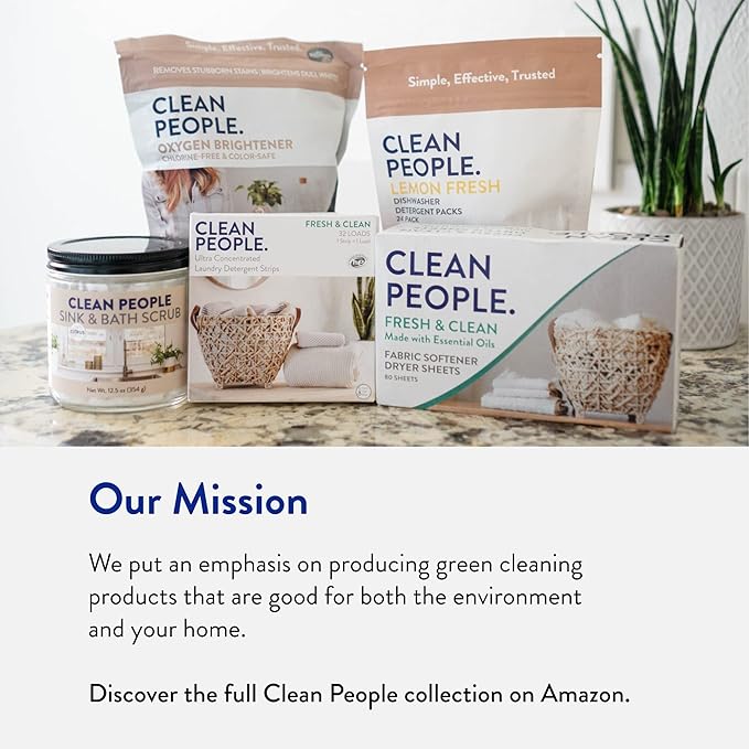 The Clean People Fragrance Free Laundry Detergent Sheets - Image 5