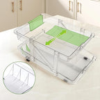 2 Pack Drink Organizer for Refrigerator, Soda Can Dispenser, Adjustable Width - Image 3