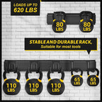 Garage Tool Organizer Wall Mount, 64 Inches Garden Tool Organizer - Image 2