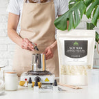 Soy Wax Flakes, Waxcanpy Natural Candle Wax, Organic Soy Wax - Image 6