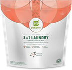 Grab Green 3-in-1 Laundry Detergent Pods, Gardenia Scent, Plant and Mineral by GrabGreen