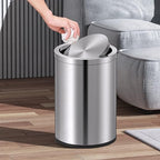 Mbillion Small Trash Can with Swing Lid 2.4 Gallons/9 Liter, Mini Trash Can - Image 3