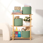 Small Basket for Organizing | Cube Shelf Closet Storage Baskets | 9.7×9.7×7.1” - Image 6