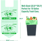 8-10 Gallon Compostable Trash Bags, Compost Bags Kitchen Trash Bags - Image 2