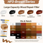 Wood Repair Kit, Wood Furniture Repair Kit, Wood Filler, Wood Putty and - Image 3