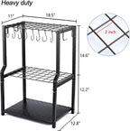 Garden Tool Organizer, Yard Tool Rack Heavy Duty, Free Standing - Image 5