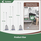 Eyliden String Mops for Floor Cleaning, Heavy Duty Looped-End Commercial Mops - Image 6
