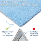 CARCAREZ Microfiber Towels for Cars, Car Drying Wash Detailing Buffing - Image 3