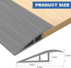 Vinyl Door Threshold Flooring Transition Strip Self Adhesive Carpet Edging Strip - Image 2