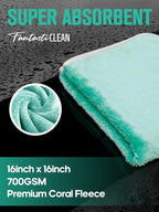 Fantasticlean Microfiber Car Detailing Towels, Car Drying Towel - Image 4