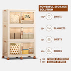 568QT/141Gal 3 Layer Stackable Storage Bins - Image 4