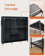 Portable Closet, 81.5 Inch Extra Large Capacity Wardrobe Closet - Image 6