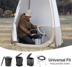 TRIPTIPS Biodegradable Portable Toilet Bags 8 Gallon｜40 Count Camping Toilet - Image 4
