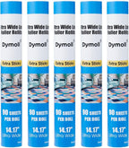 14.17" Lint Roller Refills, Extreme Sticky Large Surface Lint Roller by DYMOLL