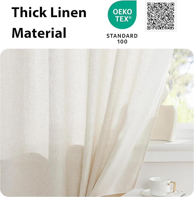NICETOWN Blackout French Door Curtains - Image 7