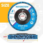 10 Pack Strip Discs Stripping Wheel 4 inch - Image 5