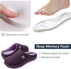 RockDove Women's Original Two-Tone Memory Foam Slipper - Image 4