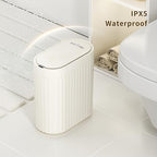 MRBIN Small Trash Can for Bathroom, Automatic Touch Less Garbage Bin - Image 5
