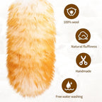 Lambswool Extendable Duster, 67.7Inch Telescoping Feather Dusters - Image 3