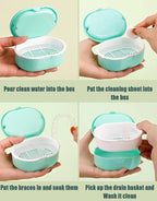 MURRI&MURRDI Retainer Case, Denture Bath Box - Image 5