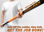36 Foot High Reach Telescoping Duster Kit and Vinyl Siding Brushes - Image 2