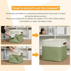 DULLEMELO Storage Baskets for Organizing, Linen Closet Organizers and Storage - Image 5