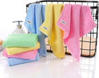 Bamboo Microfiber Cleaning Cloth-8Pcs Kitchen Wash Cloths, Wood Fiber Window - Image 4
