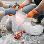 Tasker 30-33 Gallon Trash Bags Heavy Duty Clear Large Plastic Recycling Garbage - Image 8