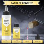 Qucship Upgraded Squeaky Hinge & Lock Lubricant Kit - 4 oz + 1 oz Needle Combo - Image 7