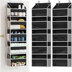 SpaceAid 2 Pack Over The Door Organizer by SpaceAid