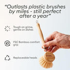 Vove Bamboo Dish Brush, FSC-Certified - Image 5