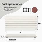 2PCS Diatomite Quick Stone Drying Tray Mat - Image 6