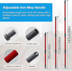 Microfiber Mops for Floor Cleaning, Dust Mop for Hardwood Floors - Image 4