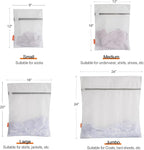 Polecasa 3Pcs 16 x 20 Inches Extra Durable 125g Diamond Mesh Laundry Bags - Image 5