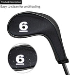 Golf 12pcs Thick Synthetic Golf Iron Head Covers Set Headcover Fit All Brands - Image 4