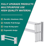 X-cosrack Wall Mounted Clothes Drying Rack, 31.9" Wide Large Rustproof - Image 7