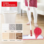 16.5 inch Mop Pads Refills, 3 Pack Microfiber Reusable Replacement Mop Pads - Image 5