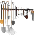 WALMANN All Metal 64 Inch Wall Mount Garden Tool Organizer - Image 2