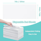 Disposable Bed Sheets for Massage Table 200 Pcs 31" x 71" Waterproof Massage - Image 7