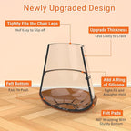 Chair Leg Floor Protectors Extra Small 24Pcs, Silicone Chair Leg Protectors - Image 6