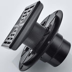 RANDOM 4 Inch Black Shower Drain Square - Image 5