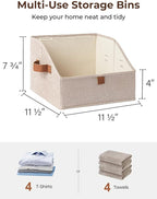 StorageWorks Closet Storage Bins, Trapezoid Organizer Box - Image 2