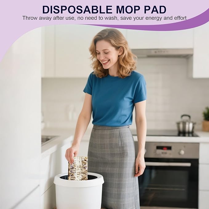 42 Pcs 5X Cleaning Power Mop Refills - Image 8