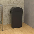 23 Gallon Black Slim Jim Trash Can - Image 4